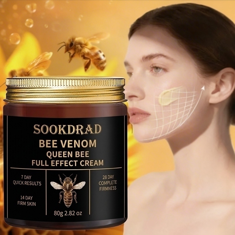 Skincare Queen - ครีมพิษผึ้งราชินีผึ้ง,80g/2.82oz,ดูแลผิวกายทุกวัน,ผิวกระชับ,ทุกสภาพผิว,ผลลัพธ์รวดเร็ว