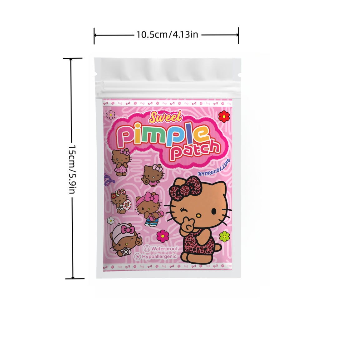 แผ่นแปะสิวเฮลโลคิตตี้ 100 ชิ้น - Hydrocolloid Acne Patch บทวิจารณ์และราคา