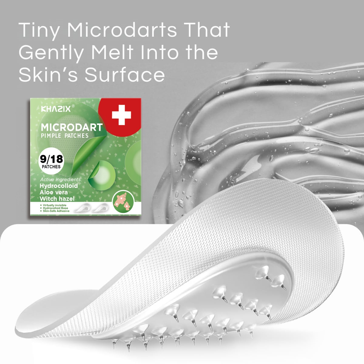 แผ่นแปะสิวไมโครดาร์ทแบบค้างคืน - Hydrocolloid Acne Patch บทวิจารณ์และราคา