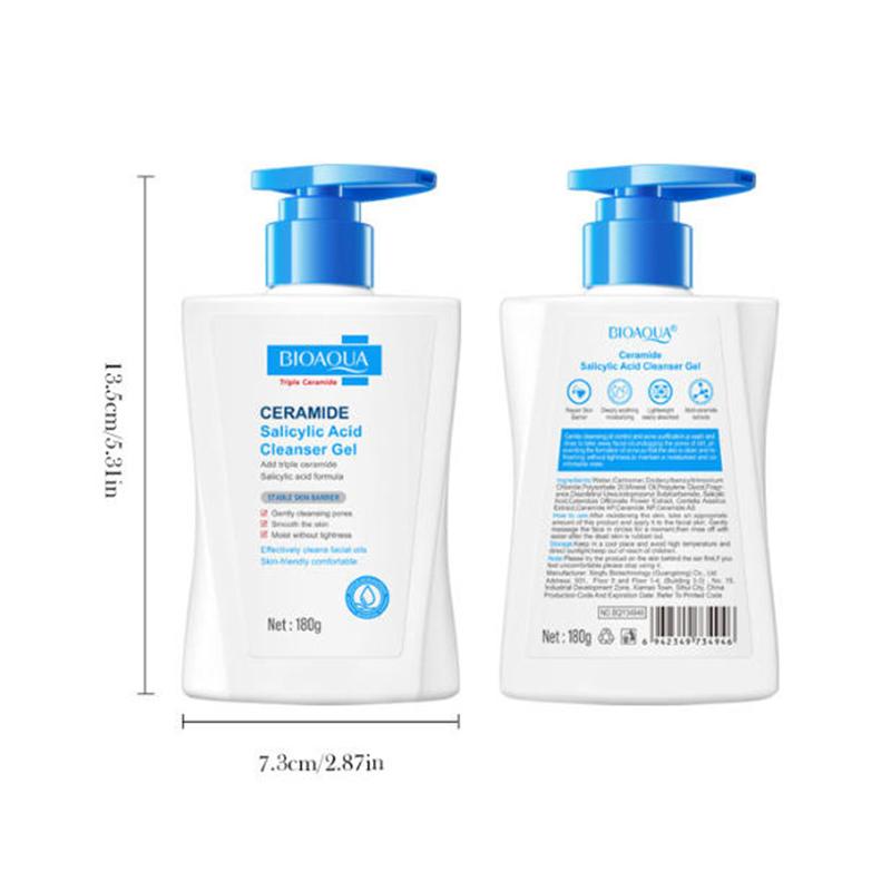 BIOAQUA โฟมล้างหน้าลดสิว ซาลิไ - Salicylic Acid Cleanser บทวิจารณ์และราคา