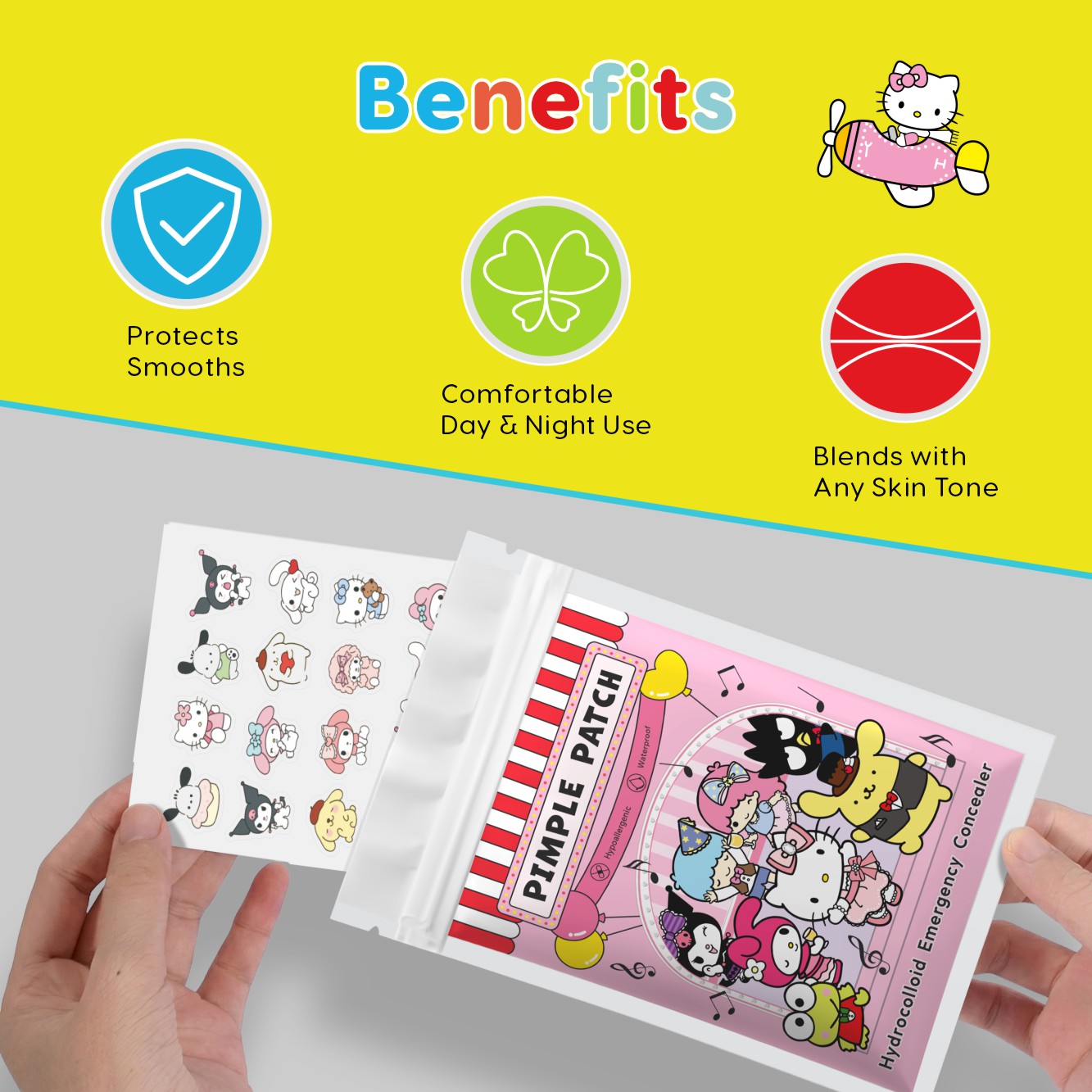 20/100 ชิ้นชุดแปะสิวไฮโดรคอลลอ - Hydrocolloid Acne Patch บทวิจารณ์และราคา