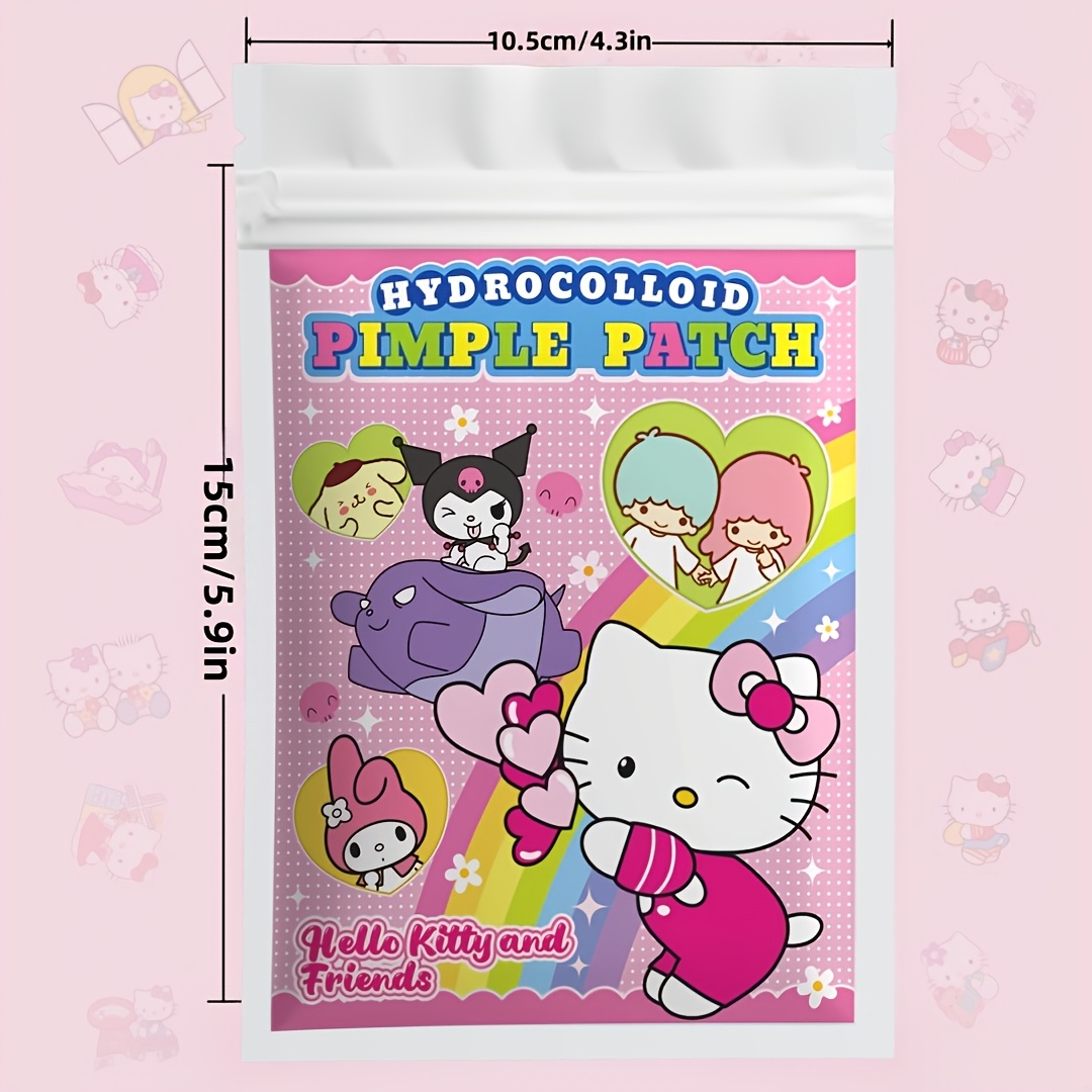 20/80 ชิ้น ซานริโอ เฮลโล คิตตี - Hydrocolloid Acne Patch บทวิจารณ์และราคา