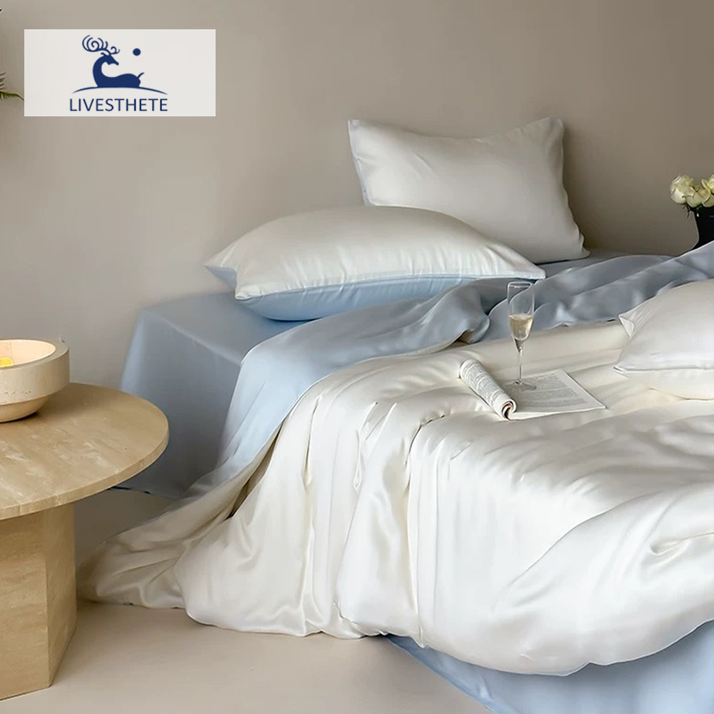 Liv-Esthete ผ้าไหม 100% ชุดผ้า - Skincare Queen บทวิจารณ์และราคา