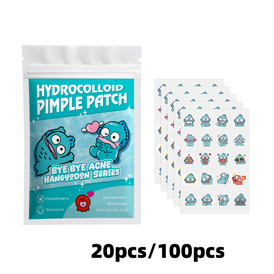 20/100 ชิ้น แผ่นแปะสิวเฮลโลคิต - Hydrocolloid Acne Patch บทวิจารณ์และราคา