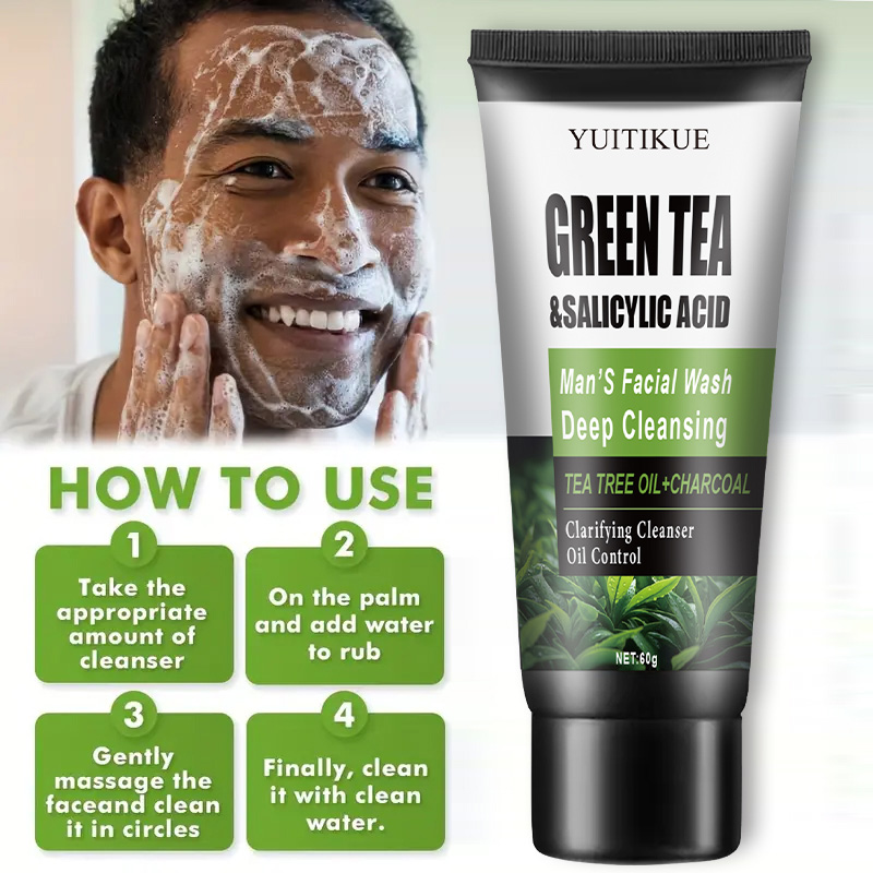 YUITIKUE โฟมล้างหน้าสำหรับผู้ช - Salicylic Acid Cleanser บทวิจารณ์และราคา