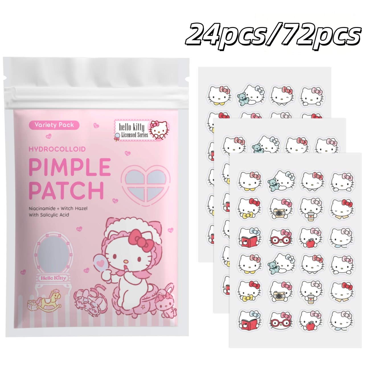แผ่นแปะสิวไฮโดรคอลลอยด์ลายเฮลโ - Hydrocolloid Acne Patch บทวิจารณ์และราคา