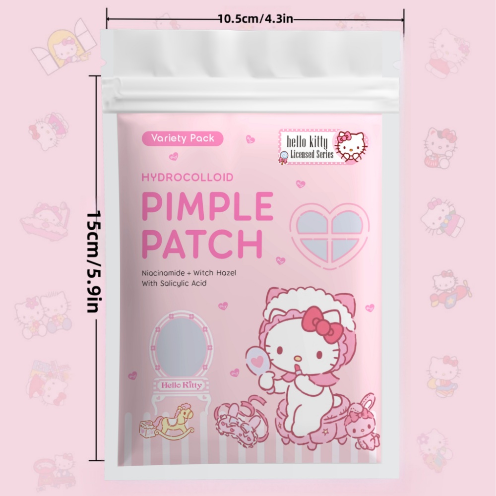 แผ่นแปะสิวไฮโดรคอลลอยด์ลายเฮลโ - Hydrocolloid Acne Patch บทวิจารณ์และราคา