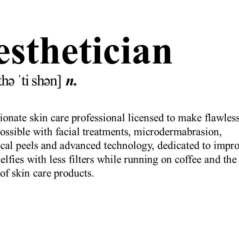 Aesthetician ความละเอียดสูงผ้า - Skincare Quote บทวิจารณ์และราคา